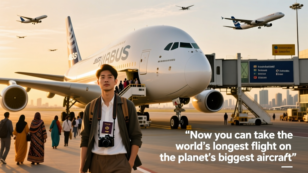 Now You Can Take The World’s Longest Flight On The Planet’s Biggest Aircraft