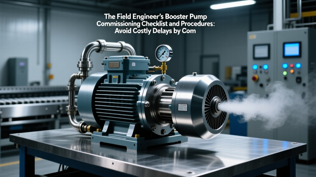 Booster Pump Commissioning Checklist: 27 Critical Steps