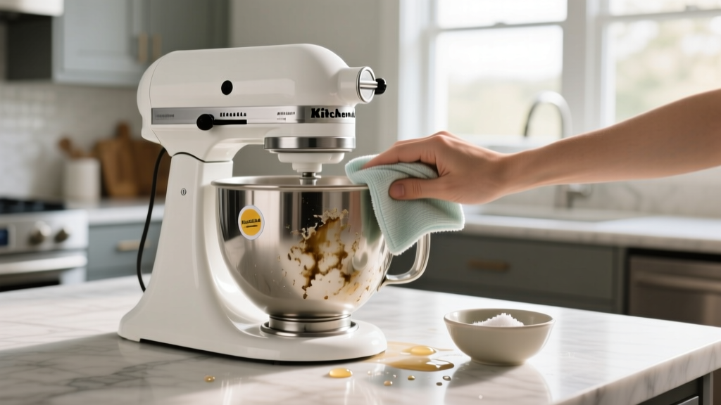 Proven: How to Get Sticker Residue Out of Stand Mixer Fast