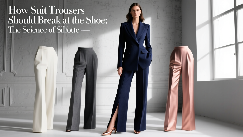 How Suit Trousers Should Break at the Shoe: The Science of Silhouette