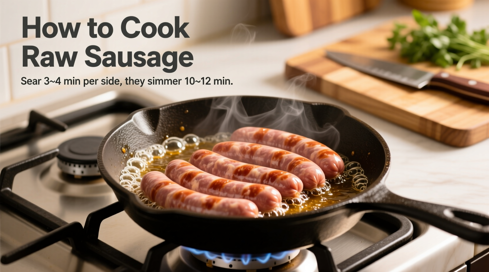 How to Cook Raw Sausage: Safe & Perfect Every Time