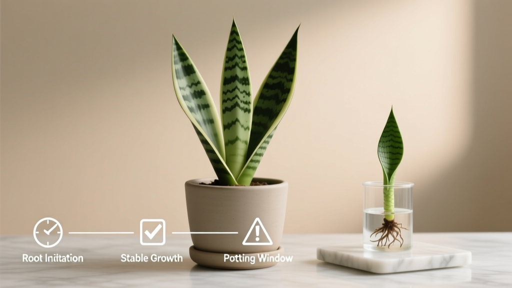 When to Pot Snake Plant Propagation (2026)