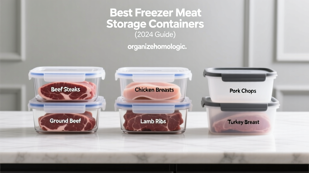 Best Freezer Meat Storage Containers (2024 Guide)