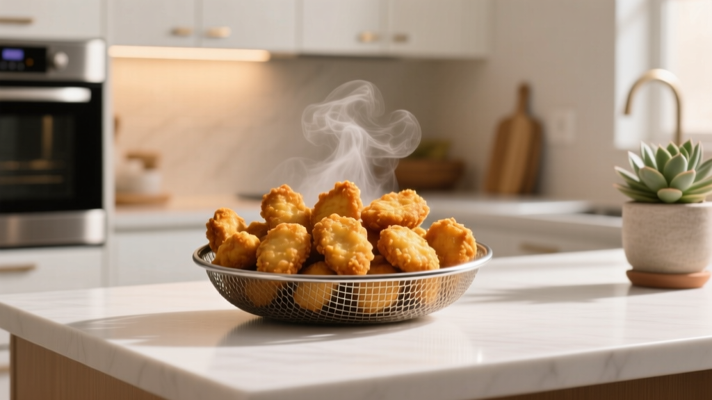 Crispy Ninja Foodi Chicken Nuggets (No Oil Needed!)