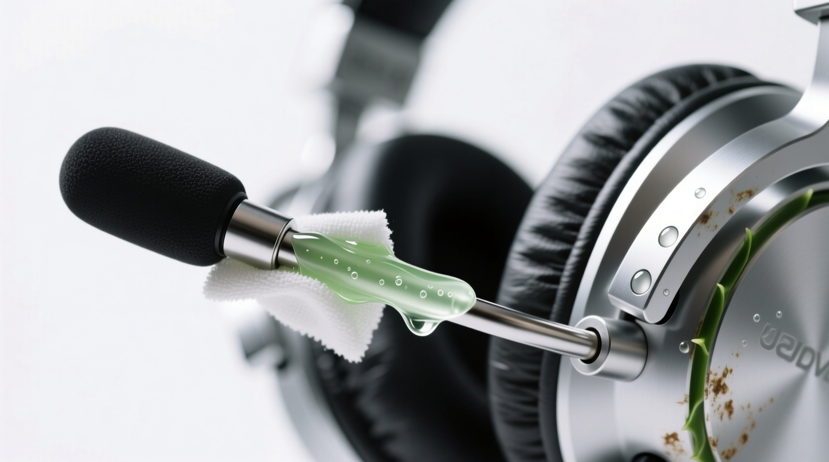 eco friendly cleaning tips for gaming headset mic booms