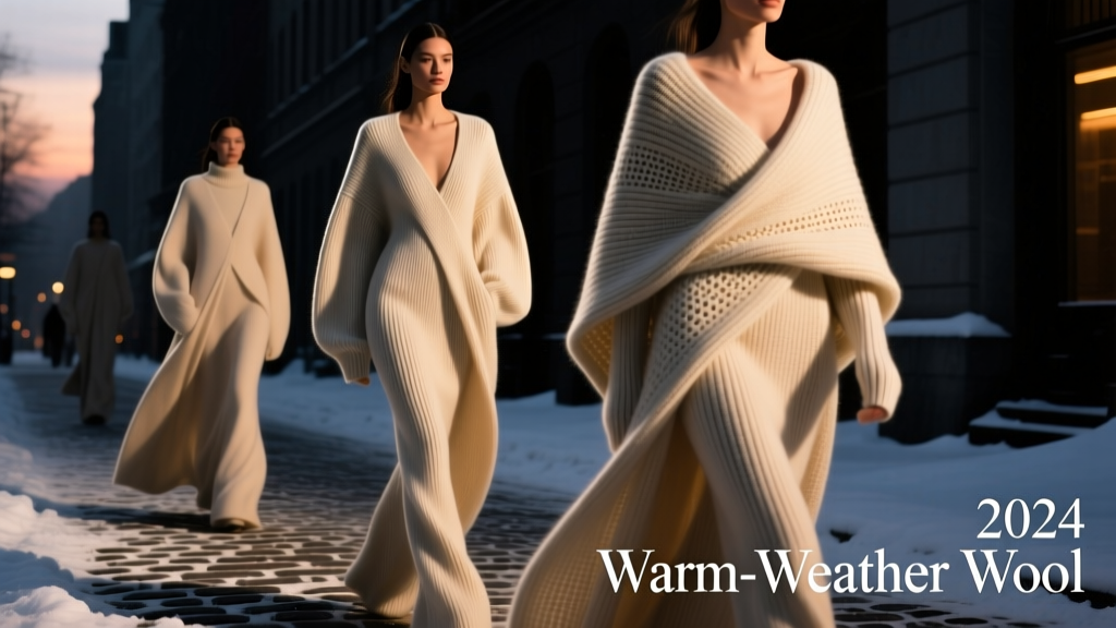 Winter 2024’s 'Warm-Weather Wool' Revolution: Light Layer...