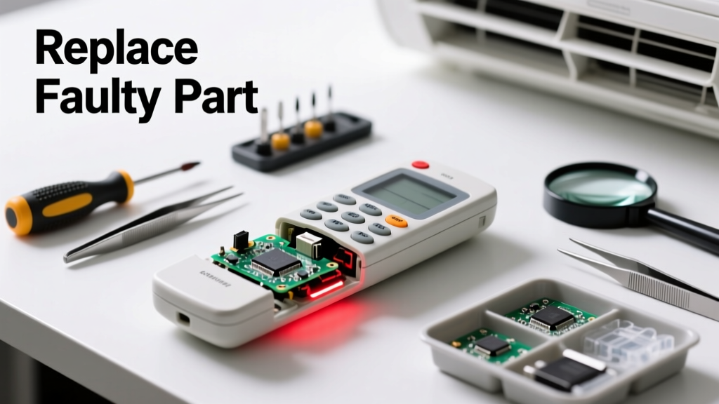 Mini Split Remote Not Working? Replace Faulty Part
