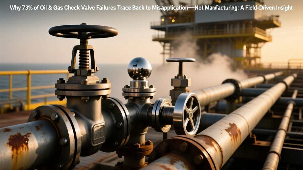 Oil & Gas Check Valve Failures: 73% Due to Misapplication