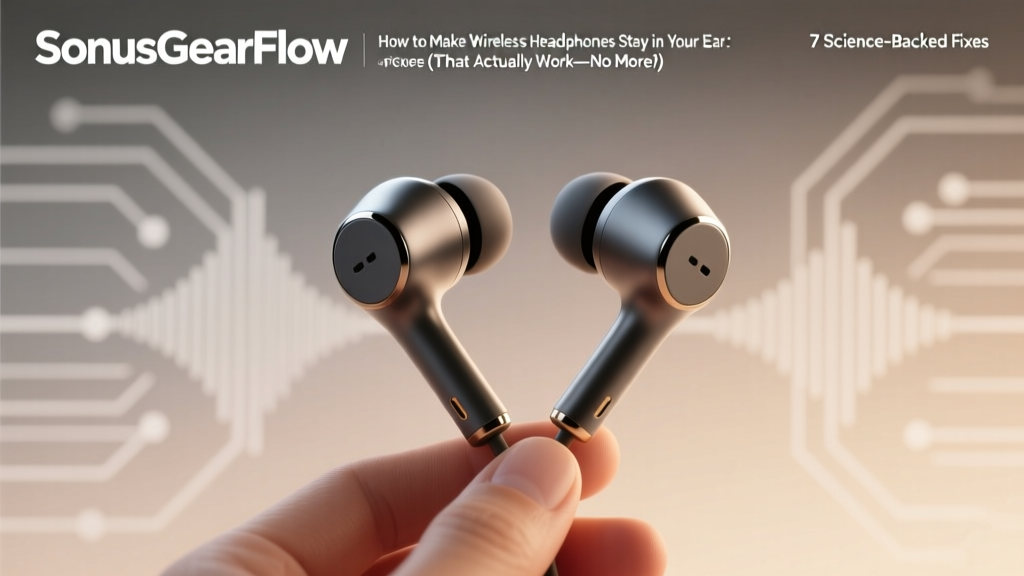 How to Make Wireless Headphones Stay in Your Ear