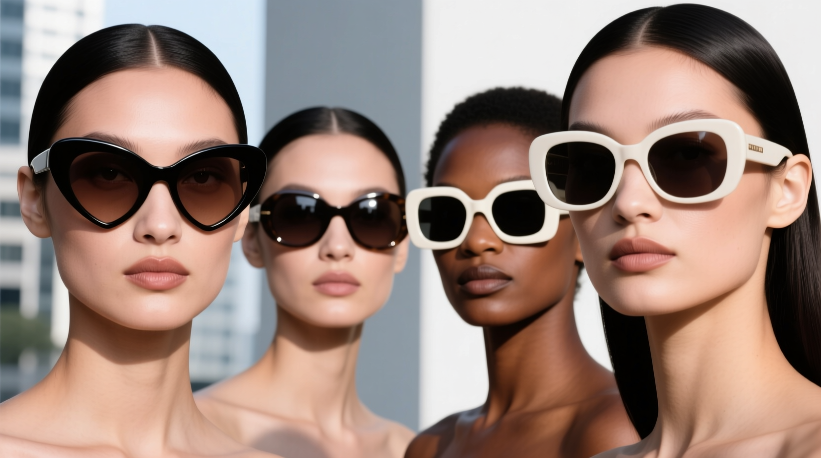 how to pair oversized sunglasses with different face shapes confidently