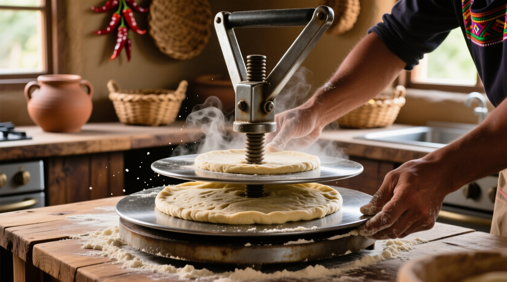 tortilla press uses
