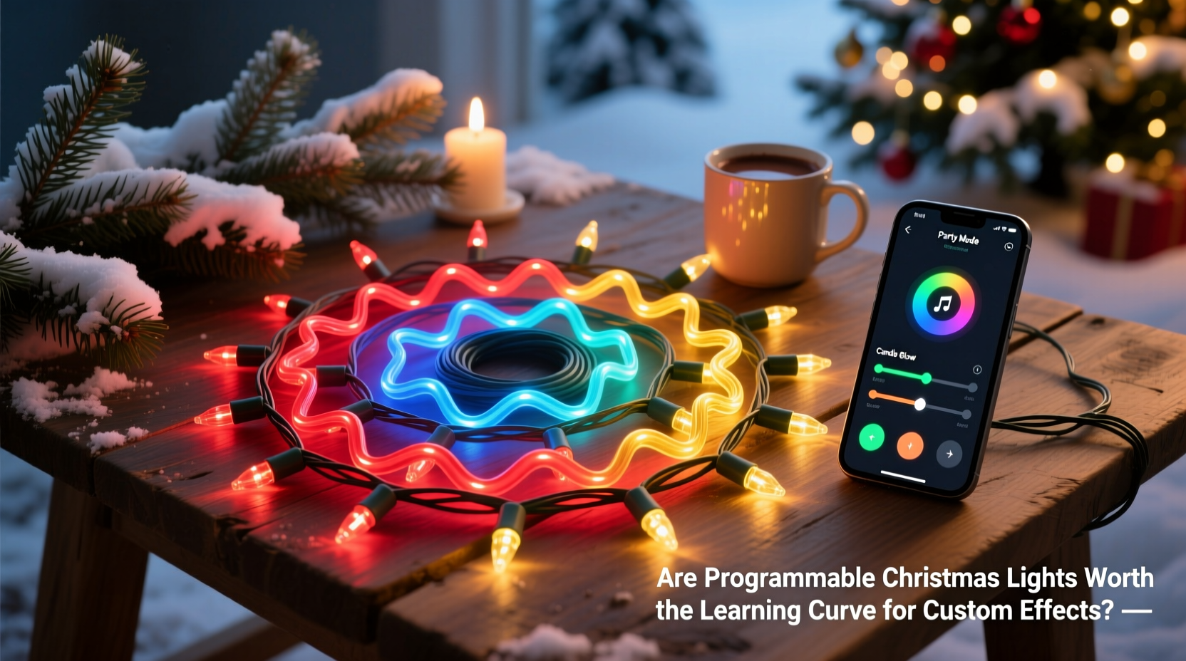 are programmable christmas lights worth the learning curve for custom effects