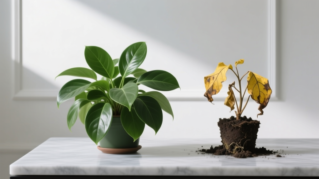 Indoor Plant Food Frequency With Yellow Leaves