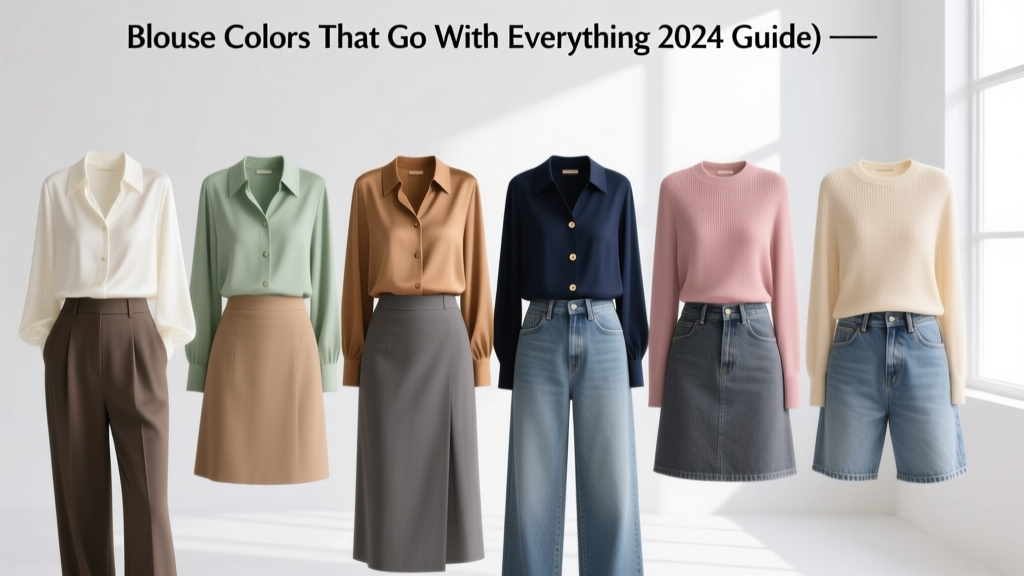 Blouse Colors That Go With Everything (2024 Guide)