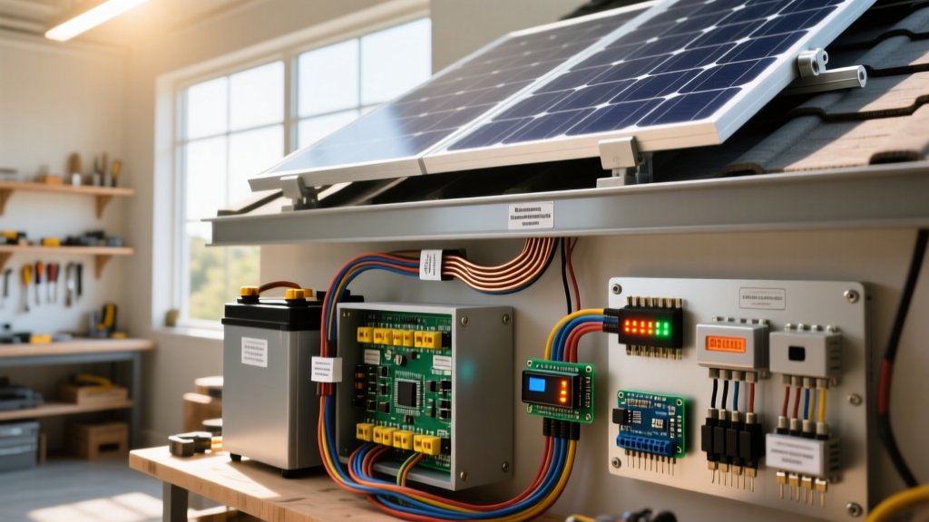 How to Size and Select Components for Solar Panels in a 48V Off-Grid System