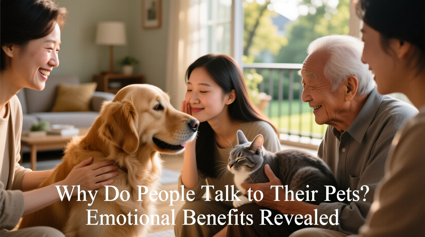 why do people talk to their pets emotional benefits revealed