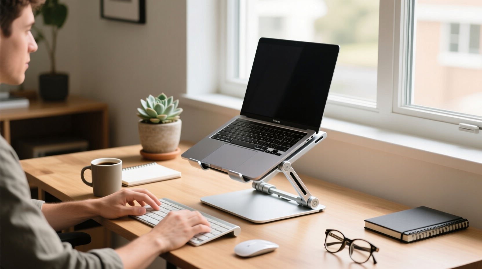 is a foldable laptop stand necessary for remote workers at home