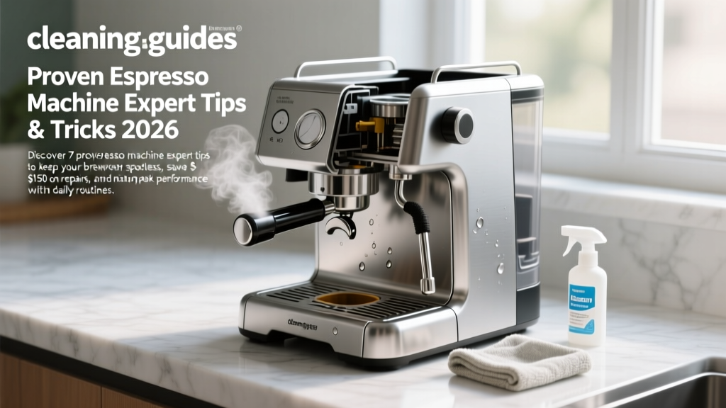 Proven Espresso Machine Expert Tips & Tricks 2026