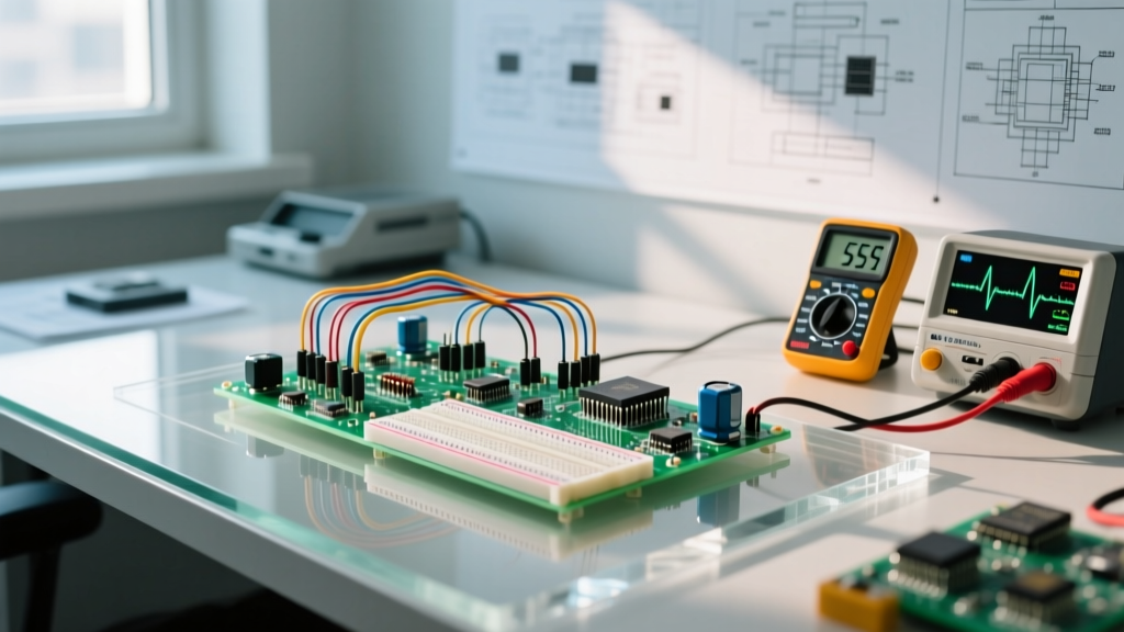 Mastering 555 Timer Astable Mode: Circuit Design, Timing Math, and Bench Testing