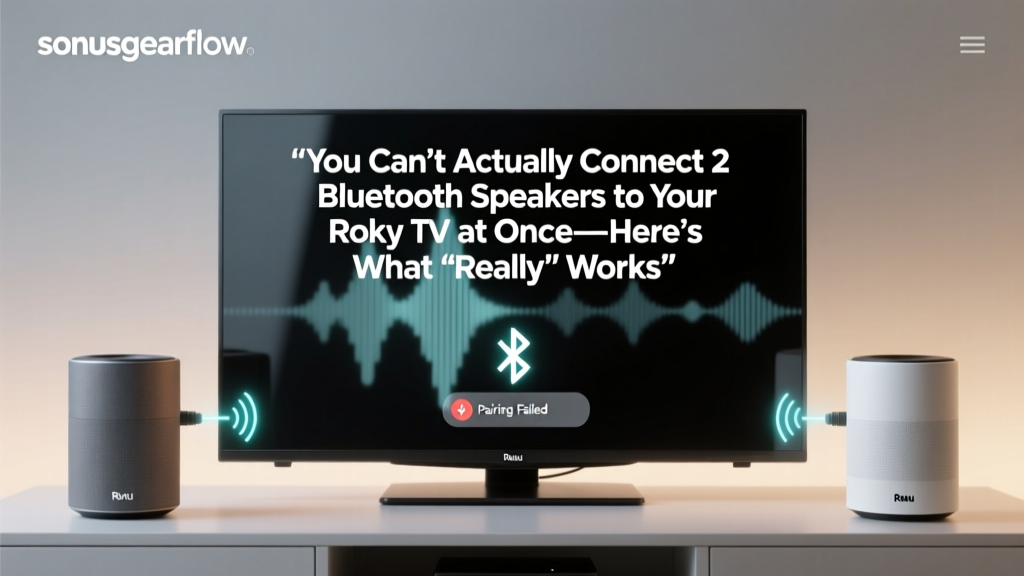 Roku TV Bluetooth Speakers: What Actually Works
