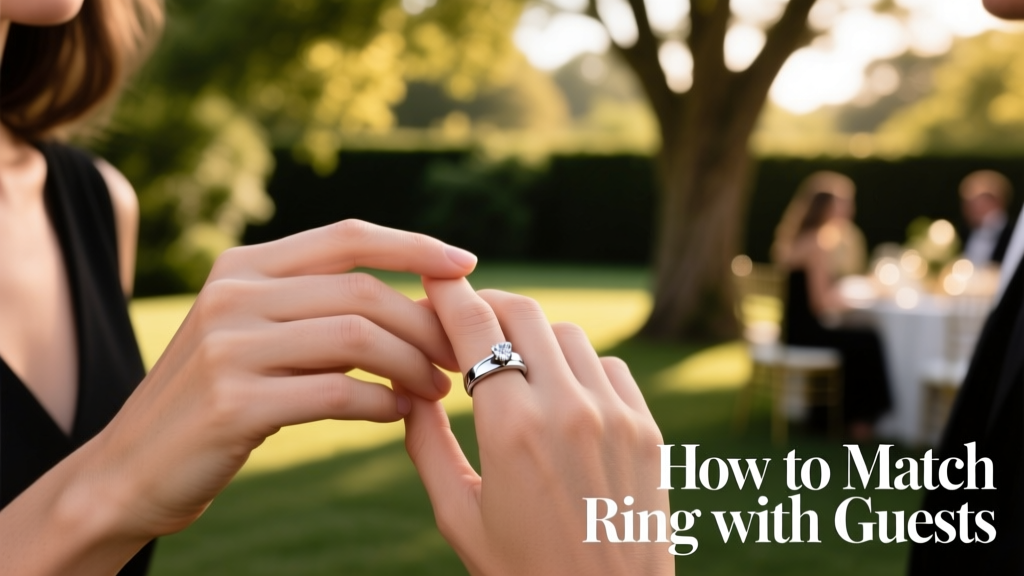How to Match Ring with Wedding Attire