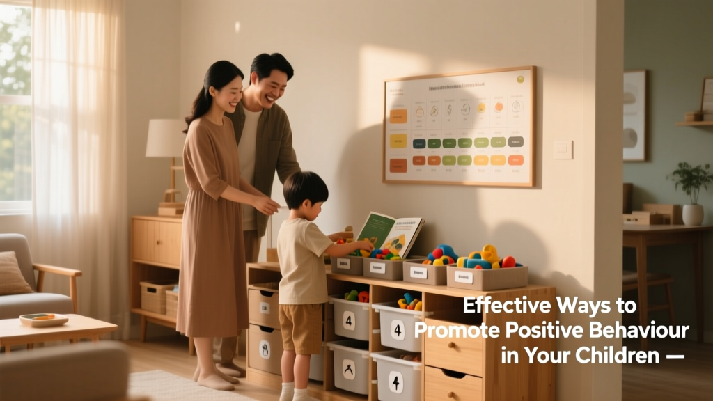Effective Ways To Promote Positive Behaviour In Your Children