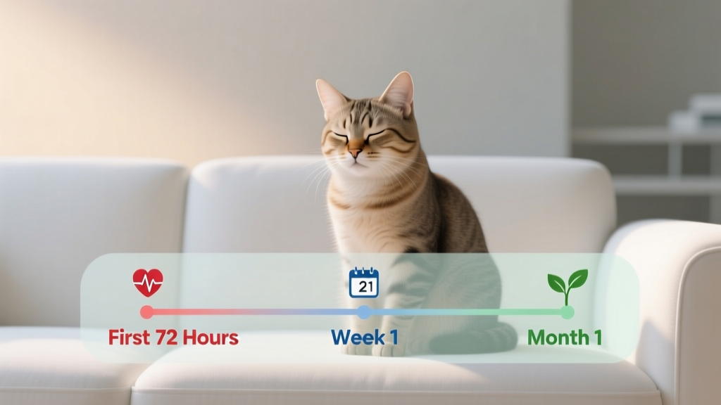 Cat Behavior After Neutering: Timeline & What to Expect