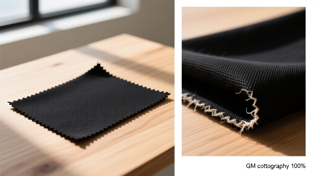 Black 100% Cotton Fabric: Technical Guide for Designers