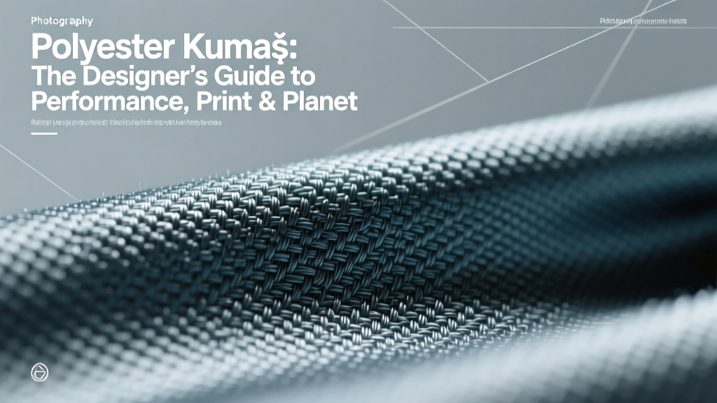 Polyester Kumaş: The Designer’s Guide to Performance, Print & Planet