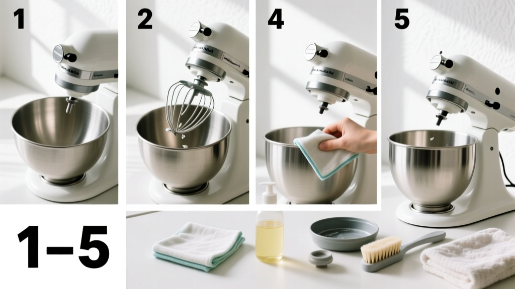 How to Clean a Stand Mixer Safely and Effectively