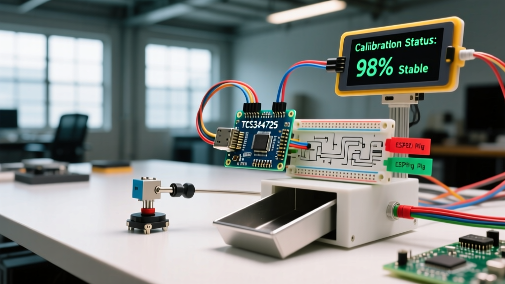 Building a Multi-Peripheral Color Sensor Arduino Sorting Rig