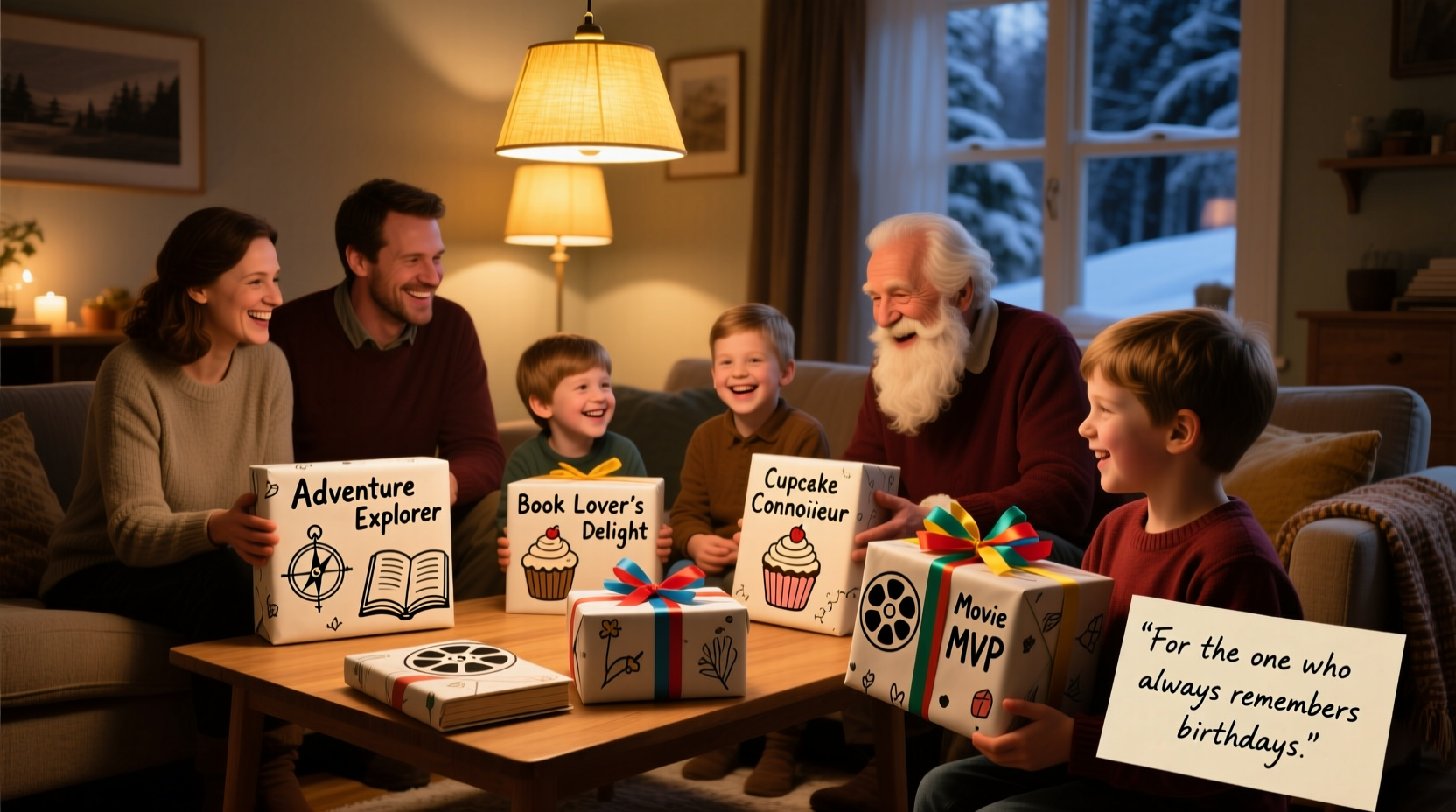 why do some families have themed gift exchanges like secret santa