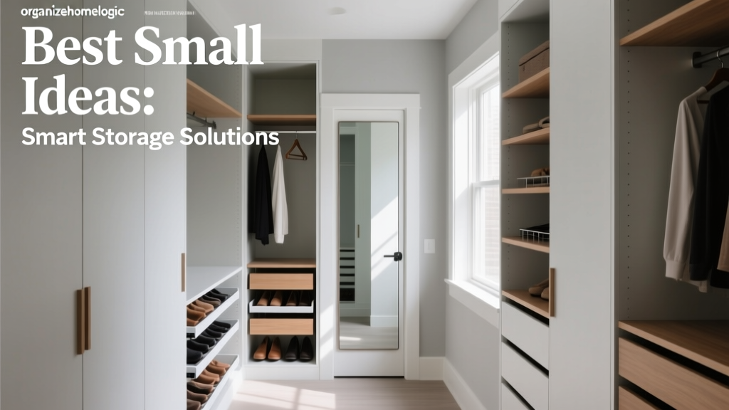 Small Closet Ideas: Smart Storage Solutions