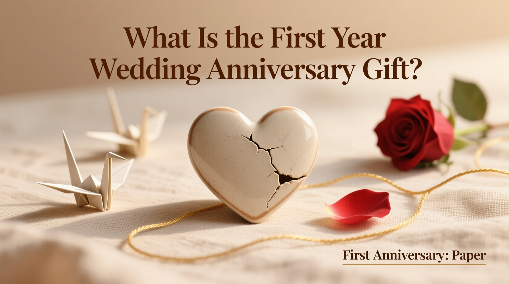 what is the first year wedding anniversary gift