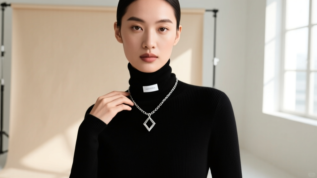 How to Wear a Choker With a Turtleneck (Without Looking Stuffy)