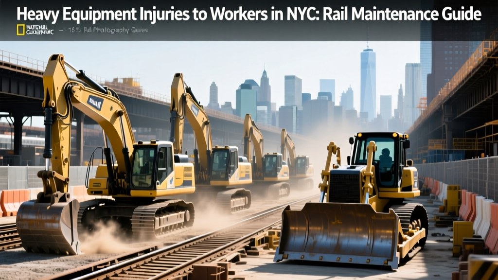 Heavy Equipment Injuries to Workers NYC: Rail Maintenance Guide