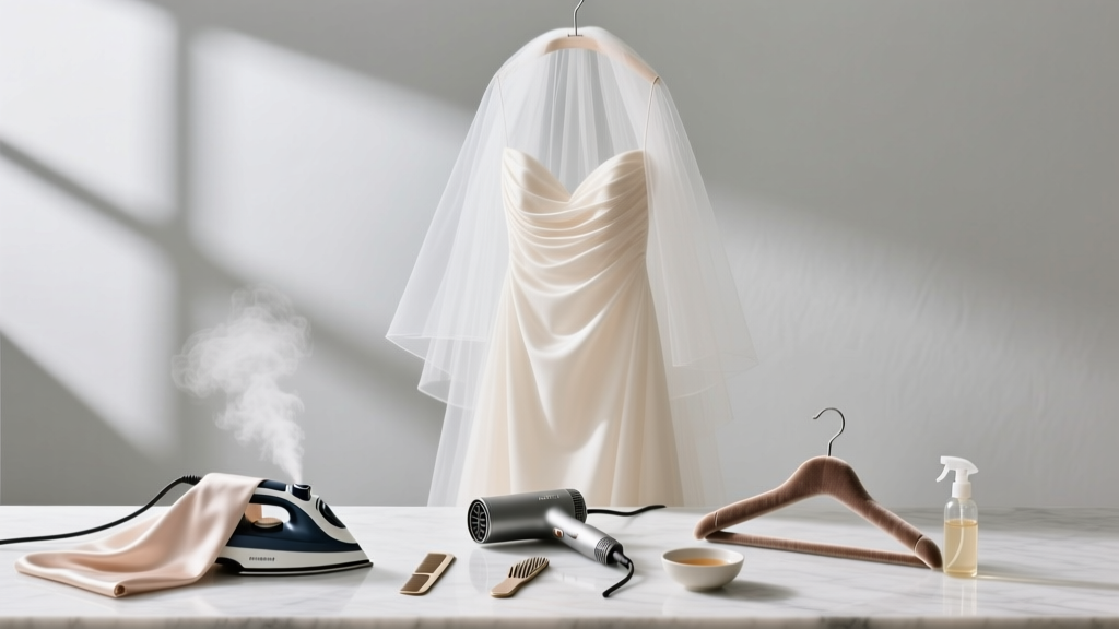 Wedding Veil Wrinkles: 5 Safe Removal Methods (2026)
