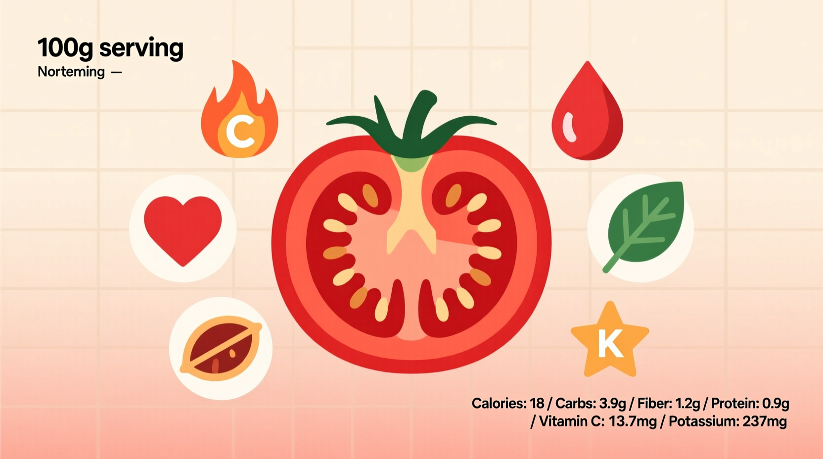 Tomato Nutrition Facts: Complete Health Benefits & Data