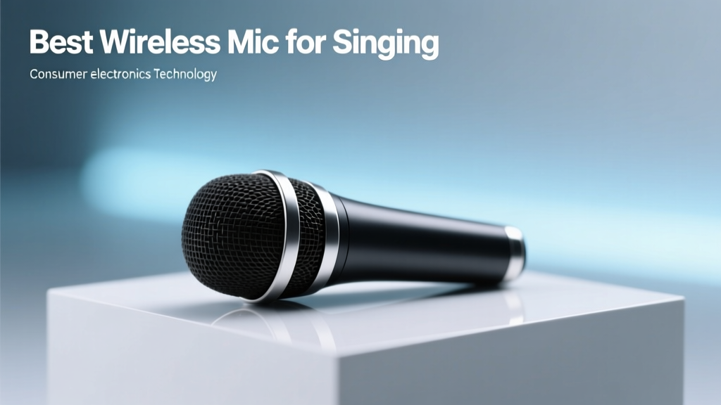 Best Wireless Mics for Singing: Top 5 Tested