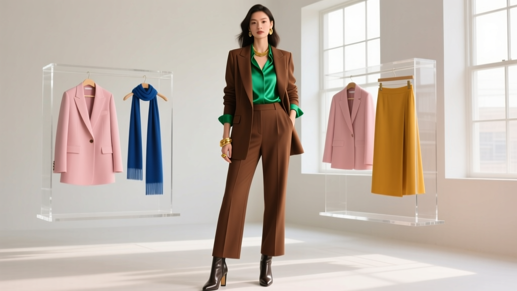 What Colors Go With a Brown Suit? Styling Guide for Women