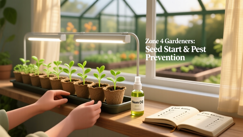 When to Plant Seeds Indoors Zone 4 Pest Control