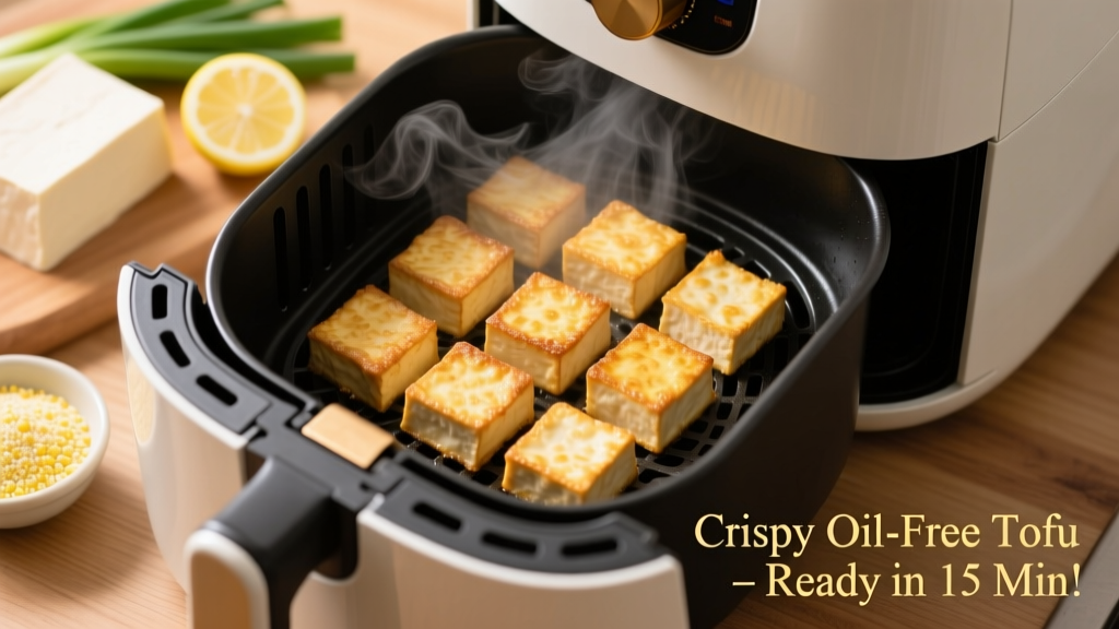 How to Fry Tofu in an Air Fryer (Crispy & Oil-Free!)