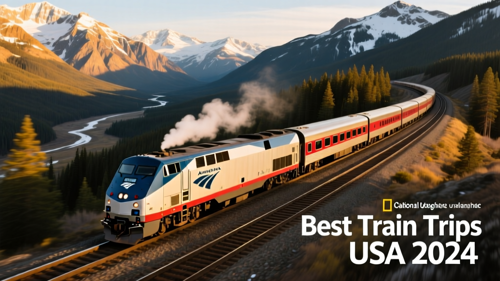Best Train Trips in the USA for 2024: Scenic Routes, Schedules, and Practical Tips