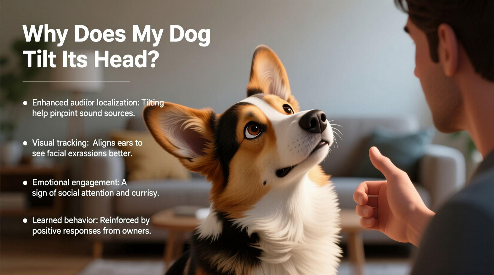 why does my dog tilt its head when i talk to him science behind the behavior