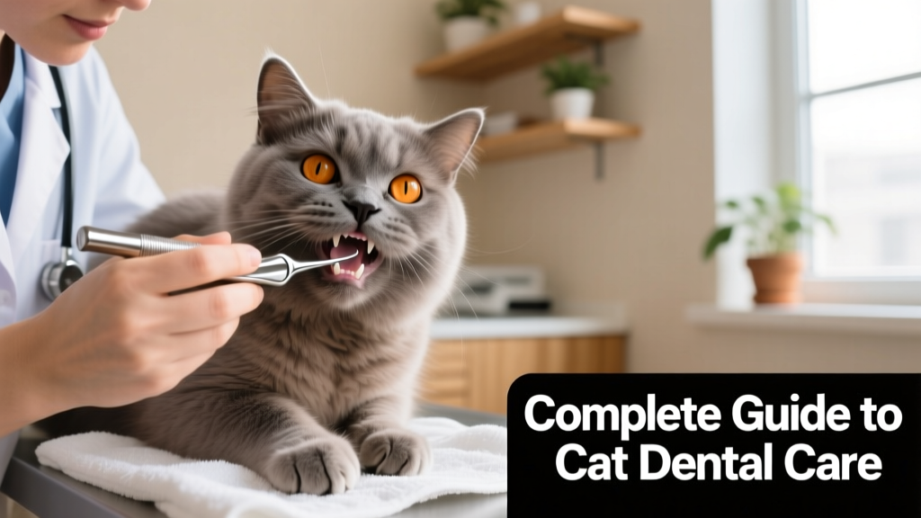 Cat Teeth Cleaning: A Complete Guide to Cat Dental Care
