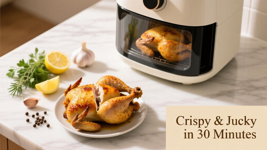 How to Make Young Chicken in an Air Fryer (Crispy & Juicy!)