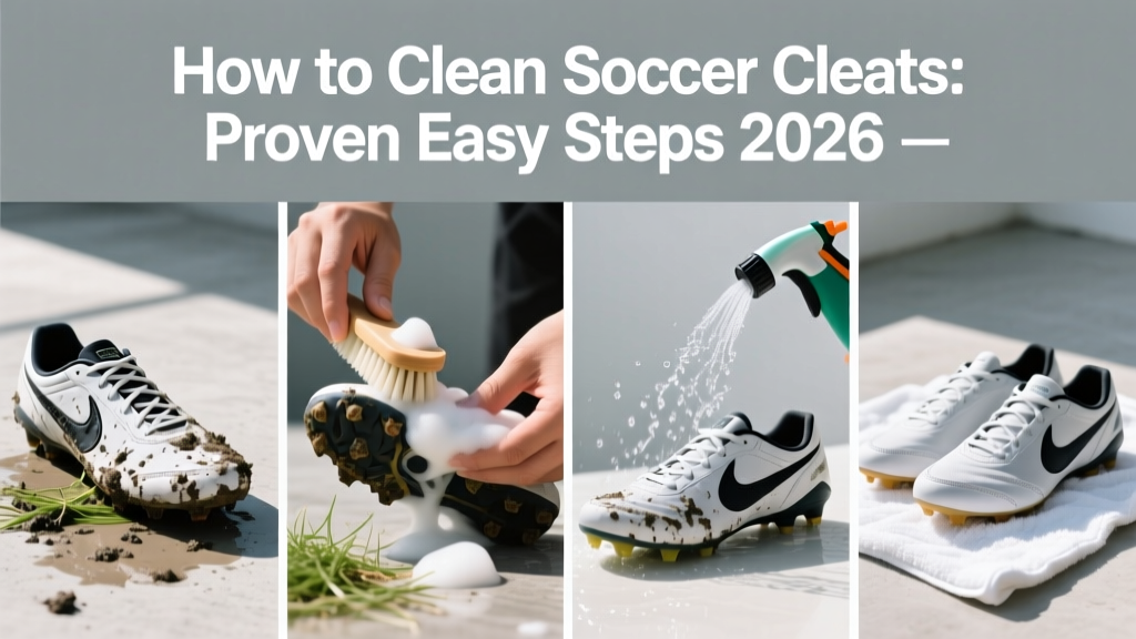 How to Clean Soccer Cleats: Proven Easy Steps 2026