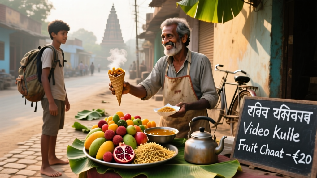 Video Kulle Fruit Chaat: The Viral Street Snack That’s Redefining Budget-Friendly Indian Snacking