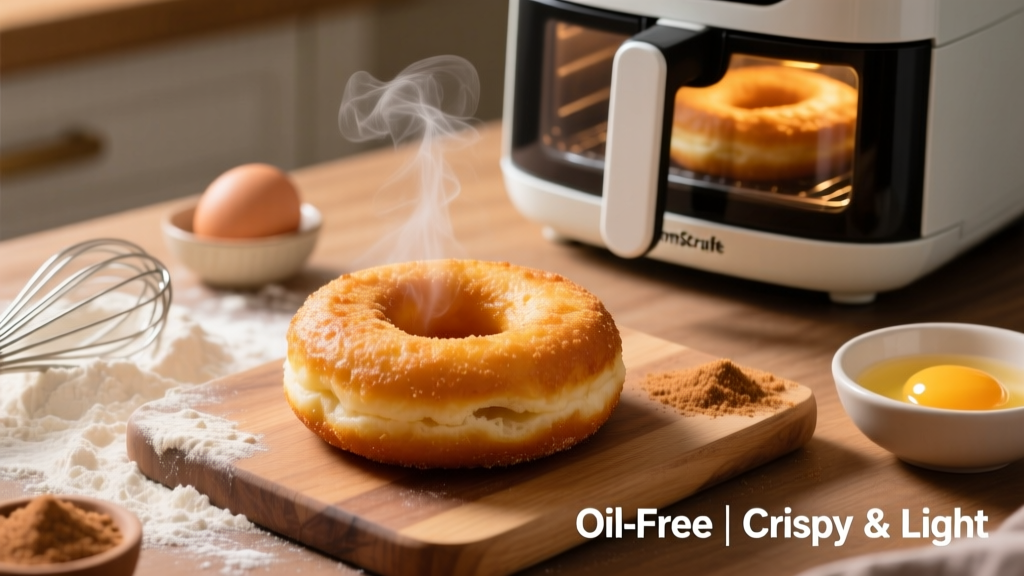 From-Scratch Air Fryer Donuts: Crispy, Light & Oil-Free