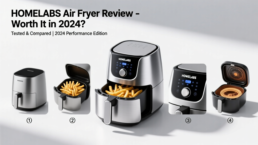 hOmeLabs Air Fryer Review: Worth It in 2024?